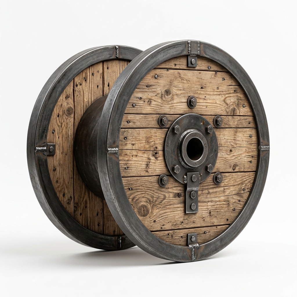 Haspel Kombinasi Kayu Besi